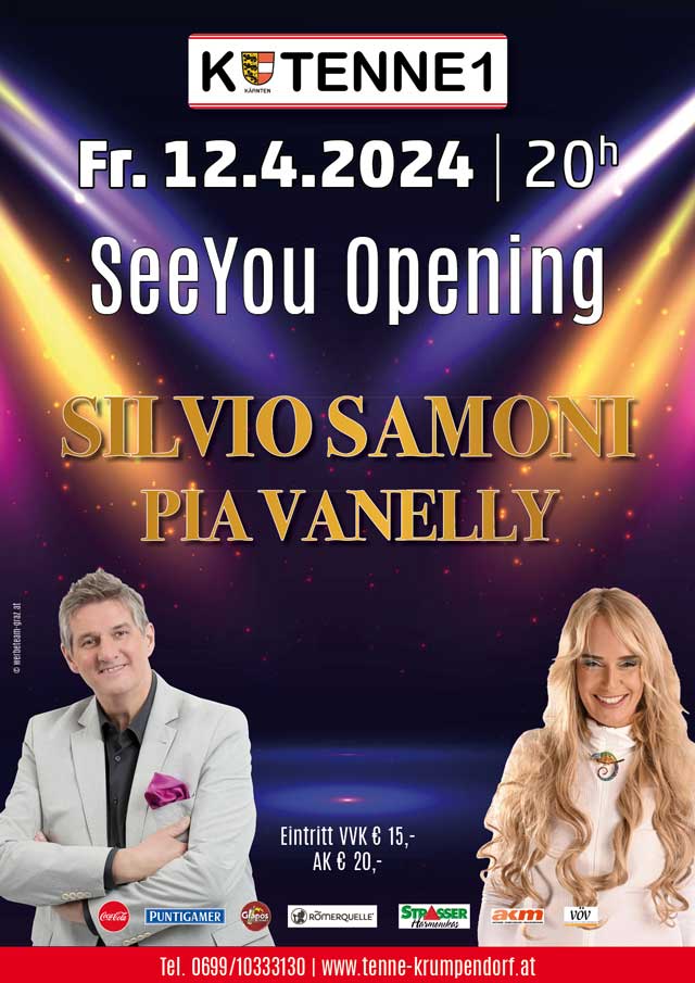 Silvio Samoni & Pia Vanelly live in der Tenne Krumpendorf