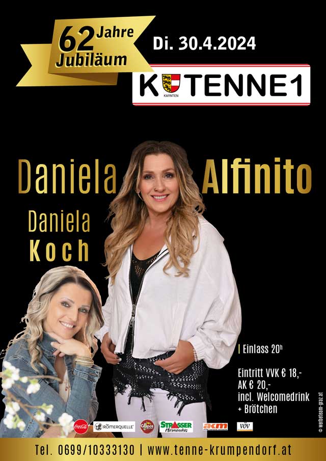 Daniela Alfinito & Daniela Koch live in der Tenne Krumpendorf