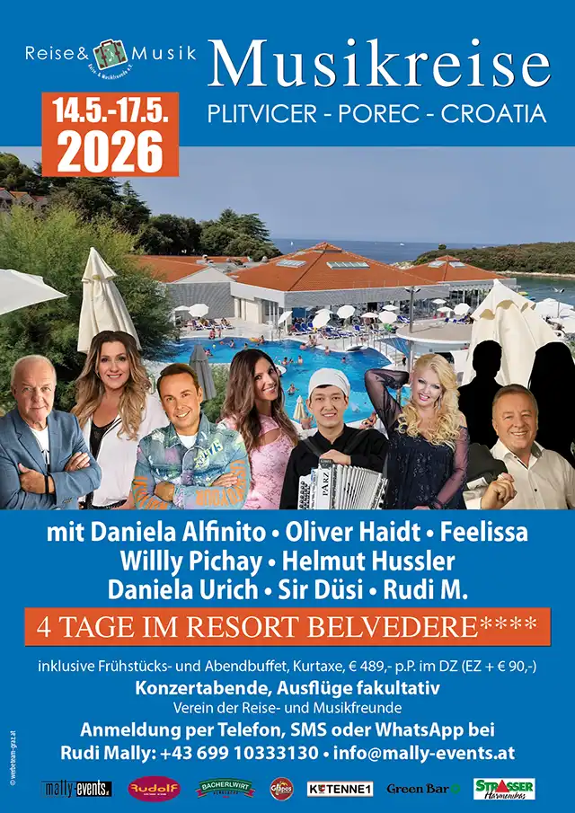 Musikreise Plitvicer-Porec